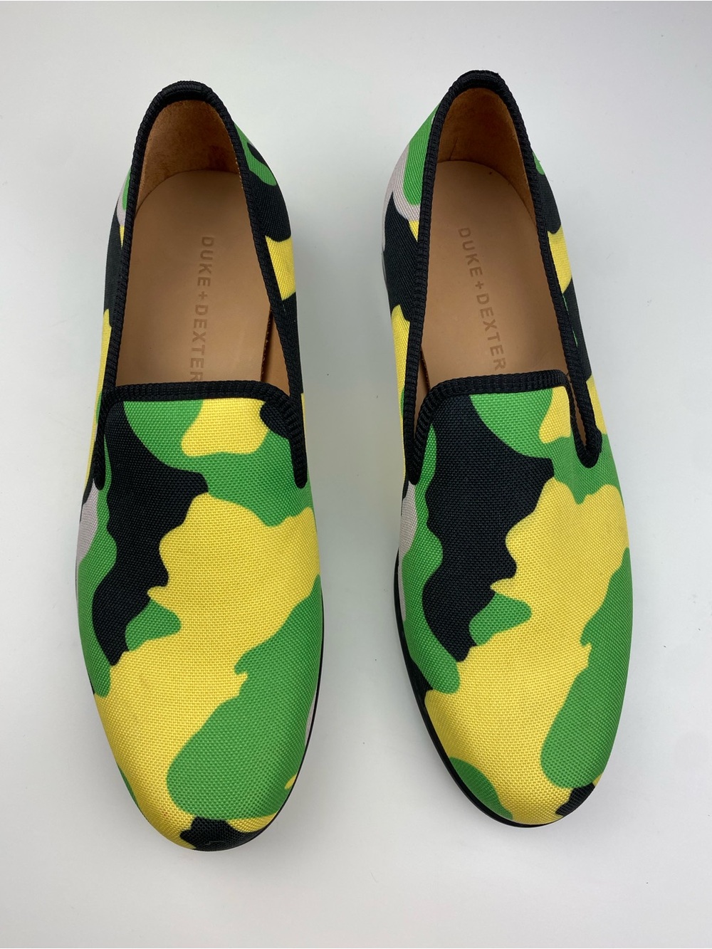 Duke + Dexter Camouflage Loafers- Mens Slip On Sz 8